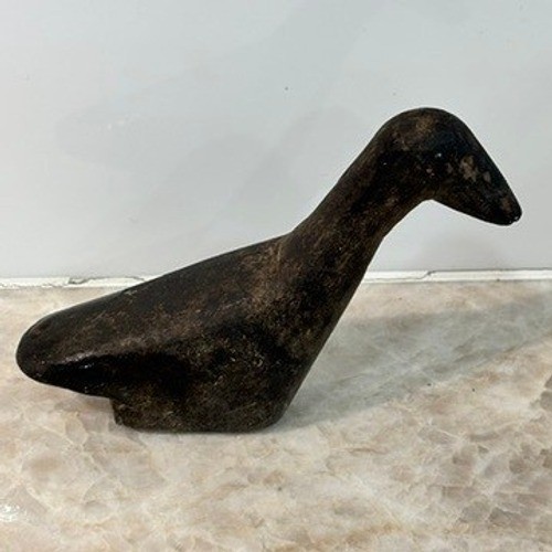 Vintage soapstone bird - vintage,