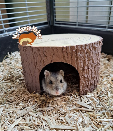 Hamster tree stump - tree, hide