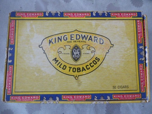 Empty vintage collectable king - empty,
