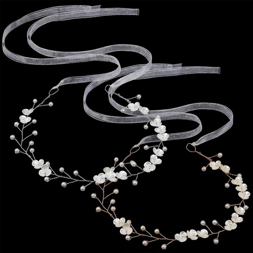 2pcs flower girl hair - flower,