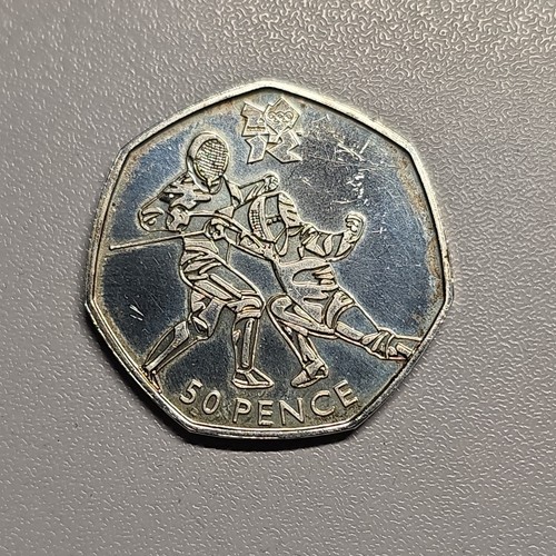 Pence 2011 olympic silver - 50,