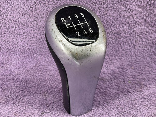 Bmw gear knob black leather - bmw,