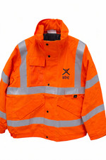 Vis work wear safety jacket - hi,