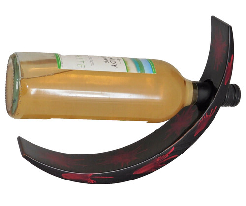 Wine bottle holder balancing - holder,