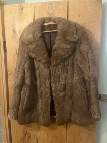 Vintage real fur coat - fur,
