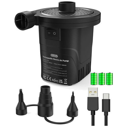 Cordless airbed pump - cordless,