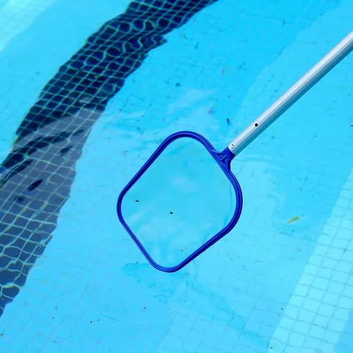 Swimming pool leaf skimmer - pool, hot