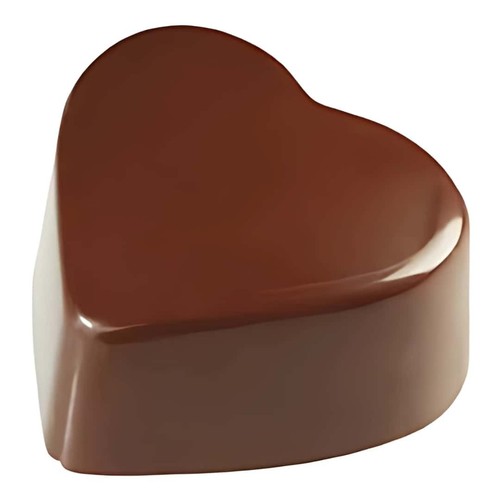 Chocolate heart praline - praline, molds
