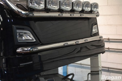 Visor light bar leds - +,