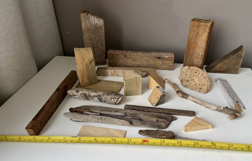 Driftwood offcut pieces - 20,