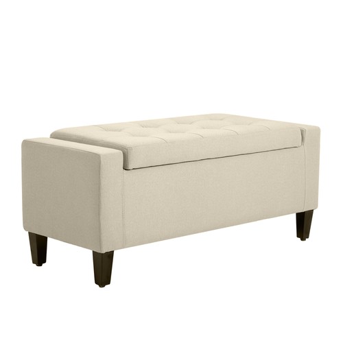 Rectangular tufted linen - tufted,