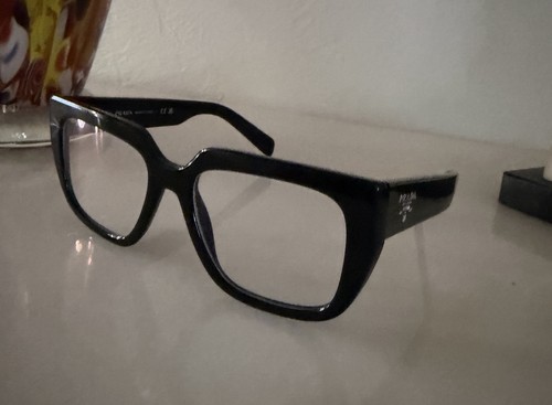 Prada a03v eyeglasses black - prada,