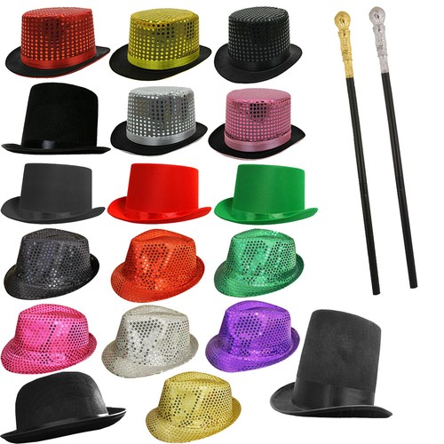 Adult hat and cane fancy - hat,