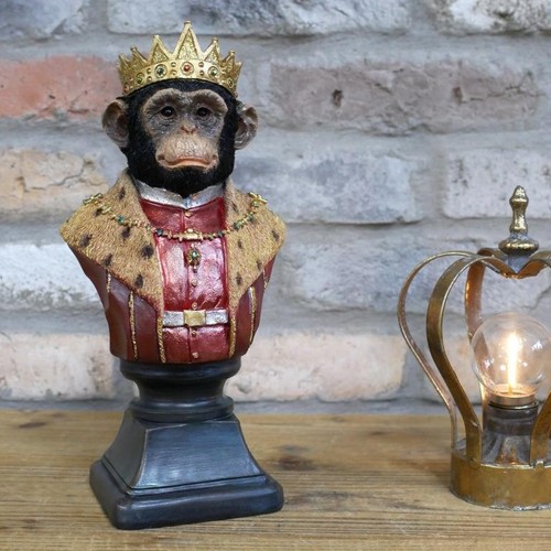 Monkey ornament bust - monkey,
