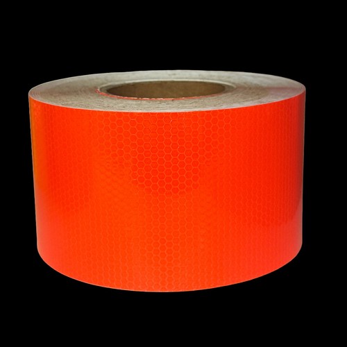 Orange reflective tape high - orange,