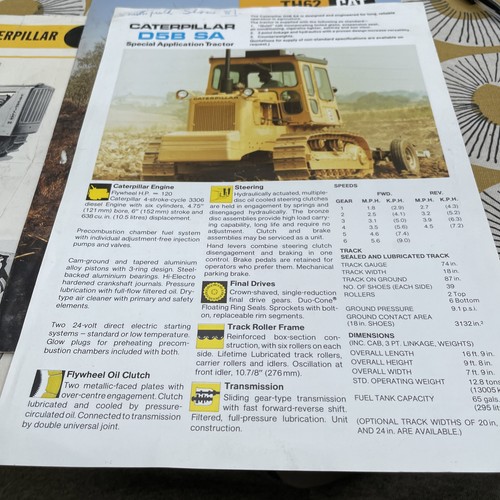 Caterpillar d5b special - caterpillar, sa