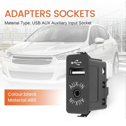 Car usb aux plug auxiliary - usb, in