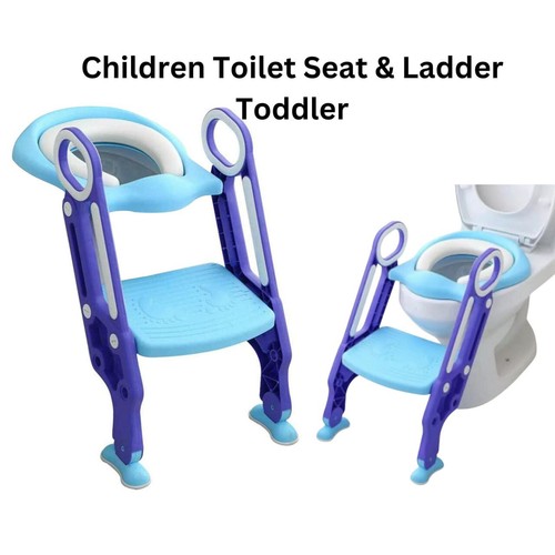 Children toilet seat ladder - toilet,