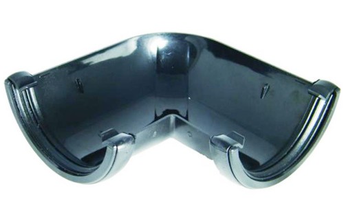 Half round cast iron effect - iron,