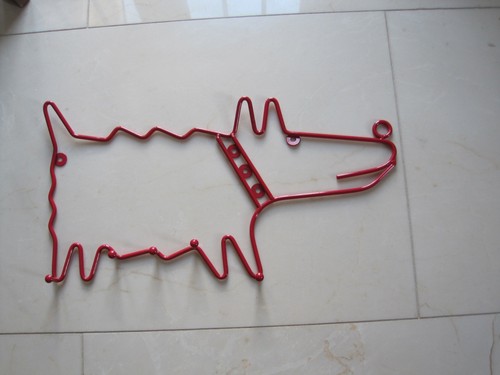 Ikea fran red - red, dog