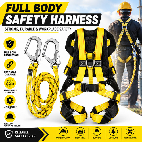 Full body safety harness work - full,