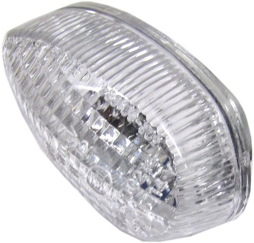 Indicator lens front clear - front, l/h