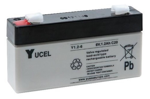 Yuasa yucel 1 2ah sealed - -,