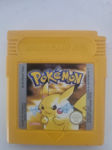 Pokémon yellow version game - pokémon,