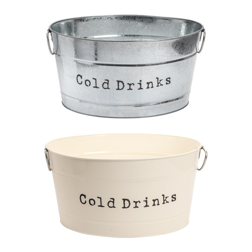 Vintage metal large - large, drinks