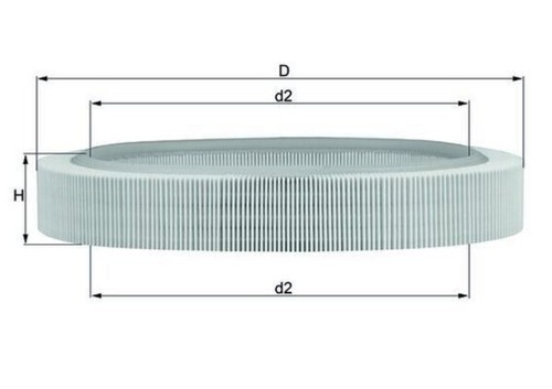 Air filter mahle fits mercedes - air,