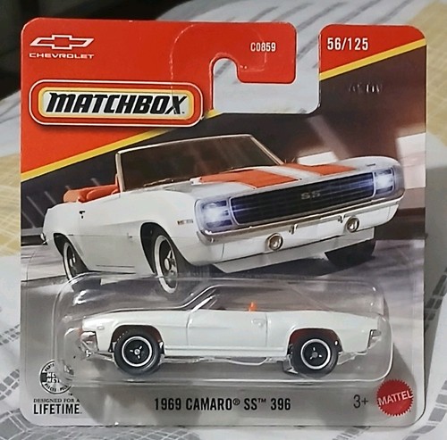 Matchbox 1969 chevrolet camaro - matchbox,