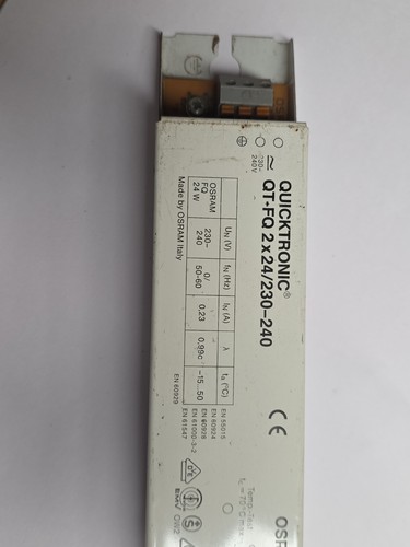 Osram quicktronic 2x24w - osram, qt-fq