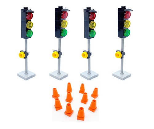 Lego traffic lights and - traffic,