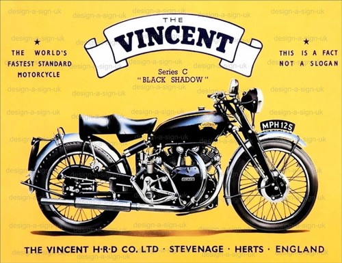 Vincent black shadow m1285 - vincent,