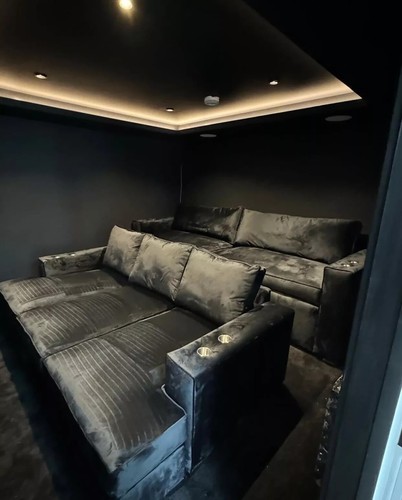Cupholder cinema sofa shape - cupholder,