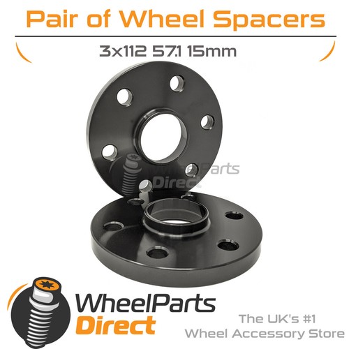Wheel spacers black - (2),