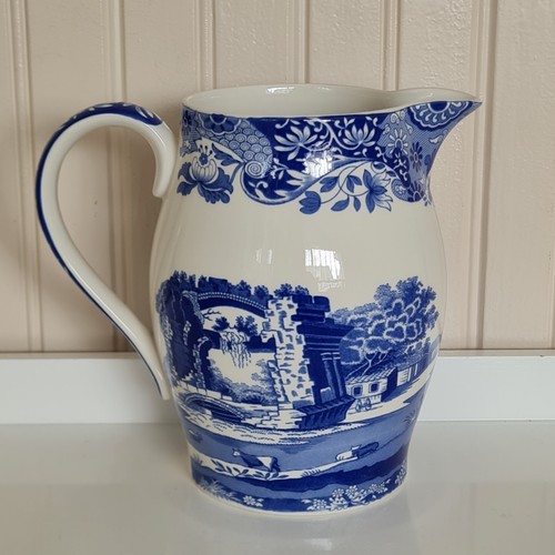Spode blue italian large - italian", jug