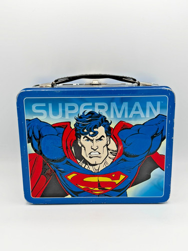 1998 superman metal - 1998, box
