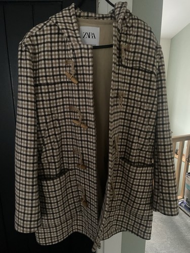 Mens zara hooded coat - mens,
