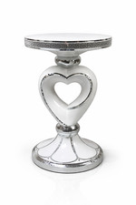 White venetian mirrored table - venetian,