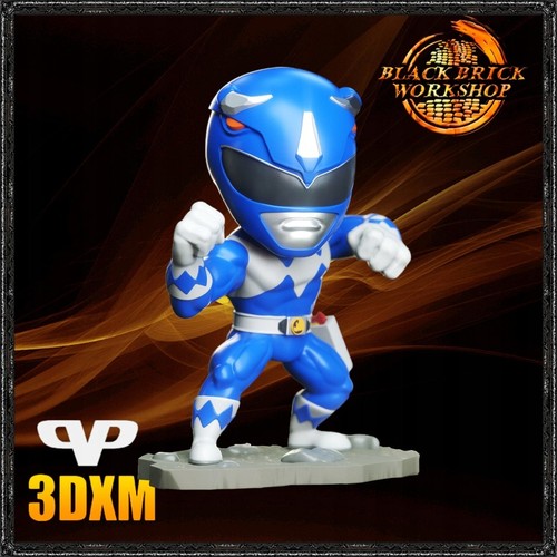 Blue ranger print figurine - 3d,