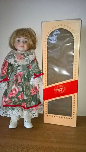 Porcelain doll catherine - porcelain,