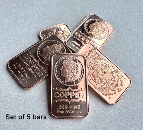 Morgan usa copper bars - usa,