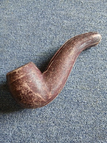 Vintage lined tobacco pipe - vintage,
