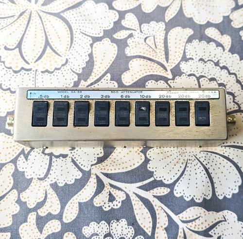 Texscan db attenuator - texscan, 0-82.5