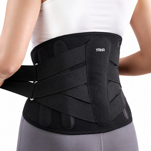 Lower back support belt lumbar - back,