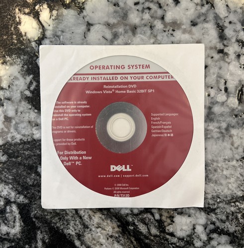 Dell windows vista home basic - windows,
