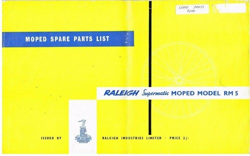 Raleigh supermatic moped model - supermatic,