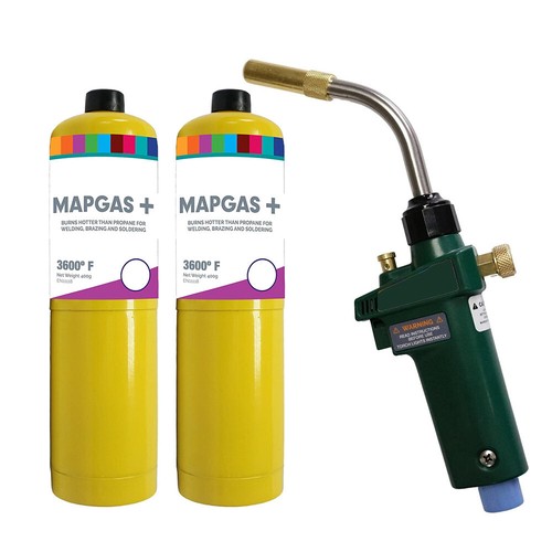 Blow torch and mapp gas - mapp,