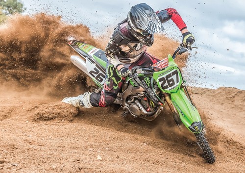 Motocross rider poster print - poster,